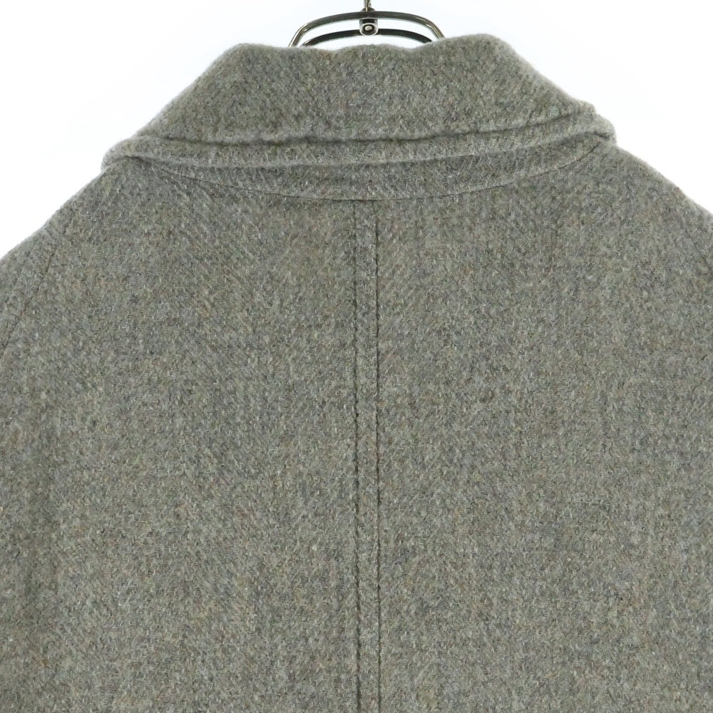 UNDERCOVER(アンダーカバー) 25AW Felted Wool Trench Coat フェルテッドウール ジップアップ トレンチコート グレー UC2E9301