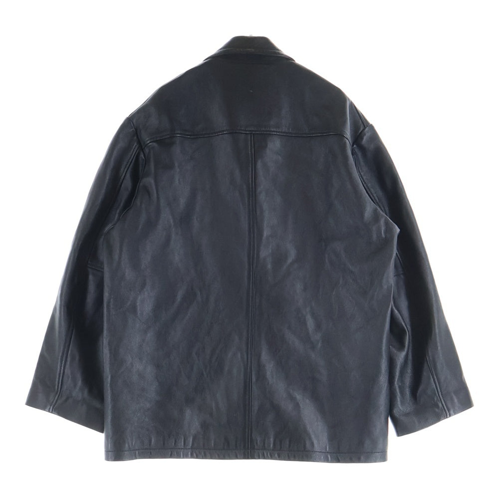 PENNEYS TOWNCRAFT(ぺニーズタウンクラフト) LEATHER CAR COAT シープレザー カーコート ジャケット ブラック
