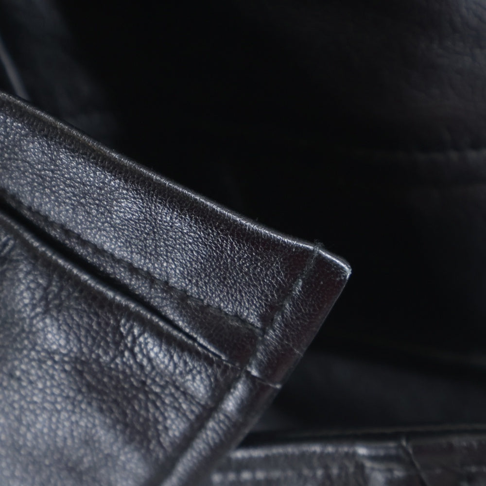 PENNEYS TOWNCRAFT(ぺニーズタウンクラフト) LEATHER CAR COAT シープレザー カーコート ジャケット ブラック