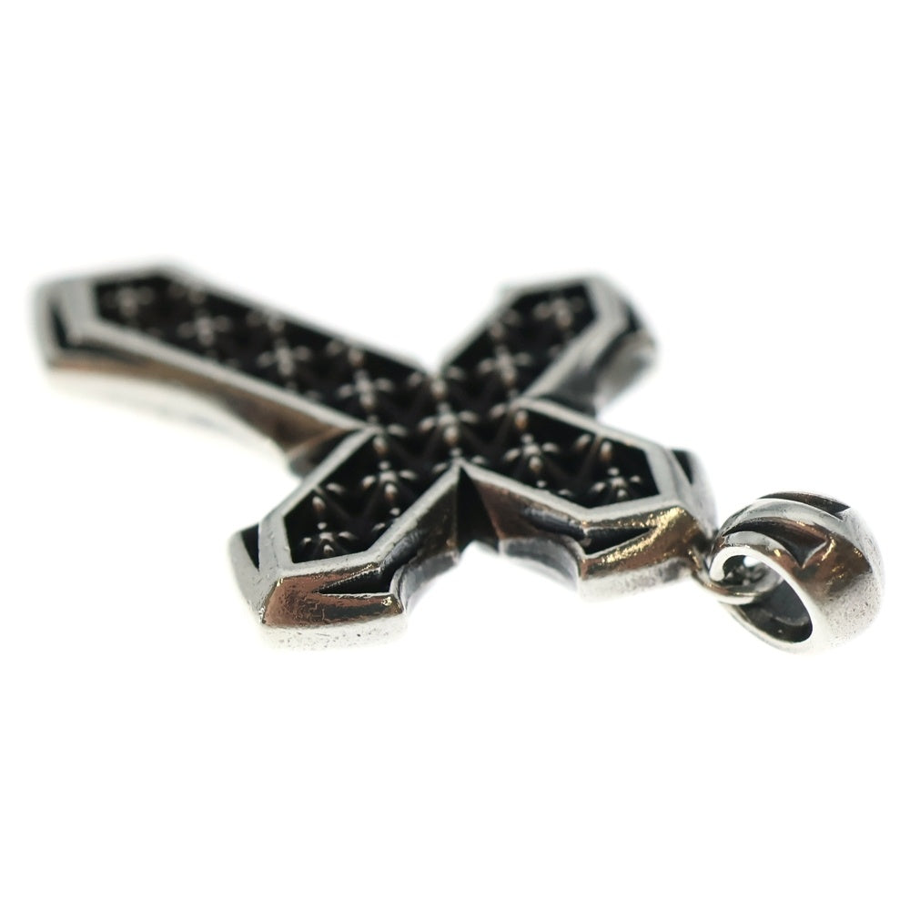 M's collection(エムズコレクション) TRIPLE X EDITION THORN CROSS PENDANT トリプルエックス エディション ソーン クロス ペンダントトップ シルバー XD-168