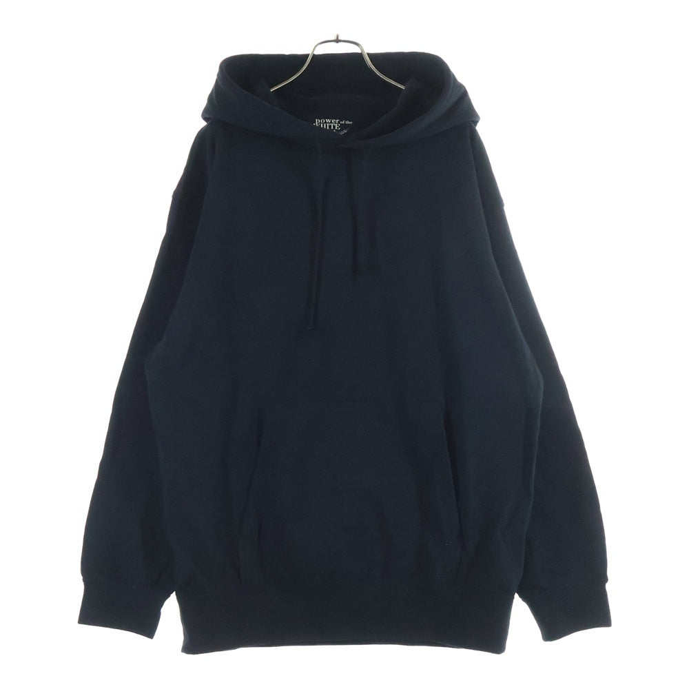 Yohji Yamamoto(ヨウジヤマモト) 24AW カンガルーポケット ドローストリング フーデッド スウェット パーカー ブラック PJ-T81-080