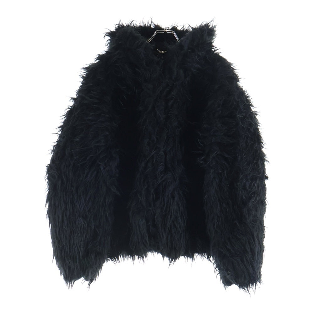 SUPREME(シュプリーム) 25AW ×Y's by Yohji Yamamoto Faux fur Jacket ワイズ バイ ヨージヤマモト フーデッド ジップアップ ジャケット ブラック