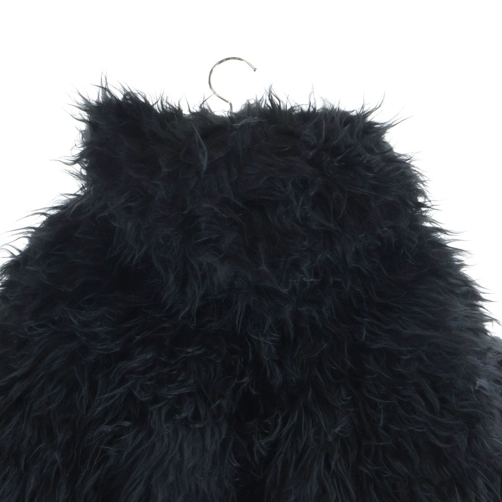 SUPREME(シュプリーム) 25AW ×Y's by Yohji Yamamoto Faux fur Jacket ワイズ バイ ヨージヤマモト フーデッド ジップアップ ジャケット ブラック