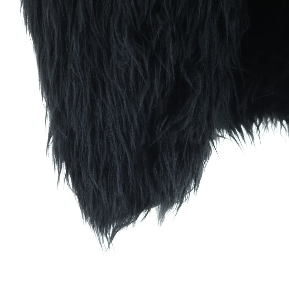 SUPREME(シュプリーム) 25AW ×Y's by Yohji Yamamoto Faux fur Jacket ワイズ バイ ヨージヤマモト フーデッド ジップアップ ジャケット ブラック