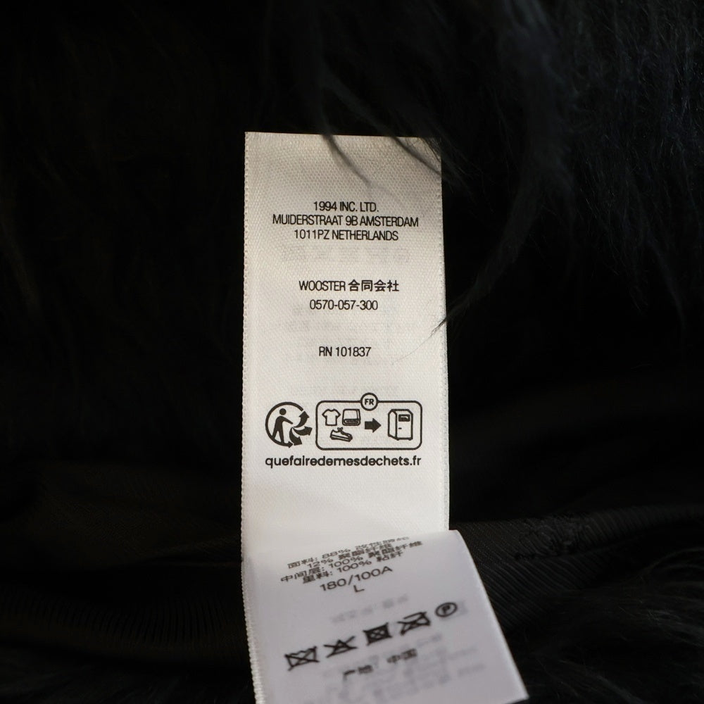 SUPREME(シュプリーム) 25AW ×Y's by Yohji Yamamoto Faux fur Jacket ワイズ バイ ヨージヤマモト フーデッド ジップアップ ジャケット ブラック