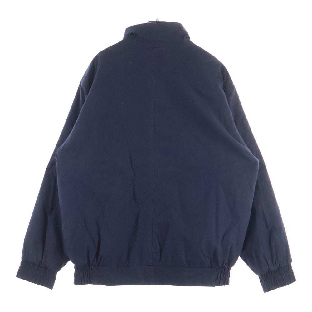 VALENTINO GARAVANI(ヴァレンチノガラヴァーニ) フロントワッペン 裏地ストライプ リバーシブル トレンチコート ネイビー