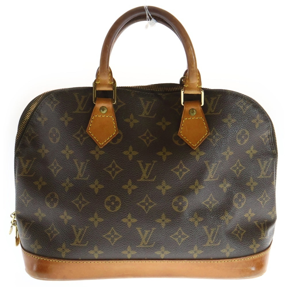 LOUIS VUITTON(ルイヴィトン) アルマ PM モノグラム レザーハンドル ラウンドファスナー ハンドバッグ M51130 レディース