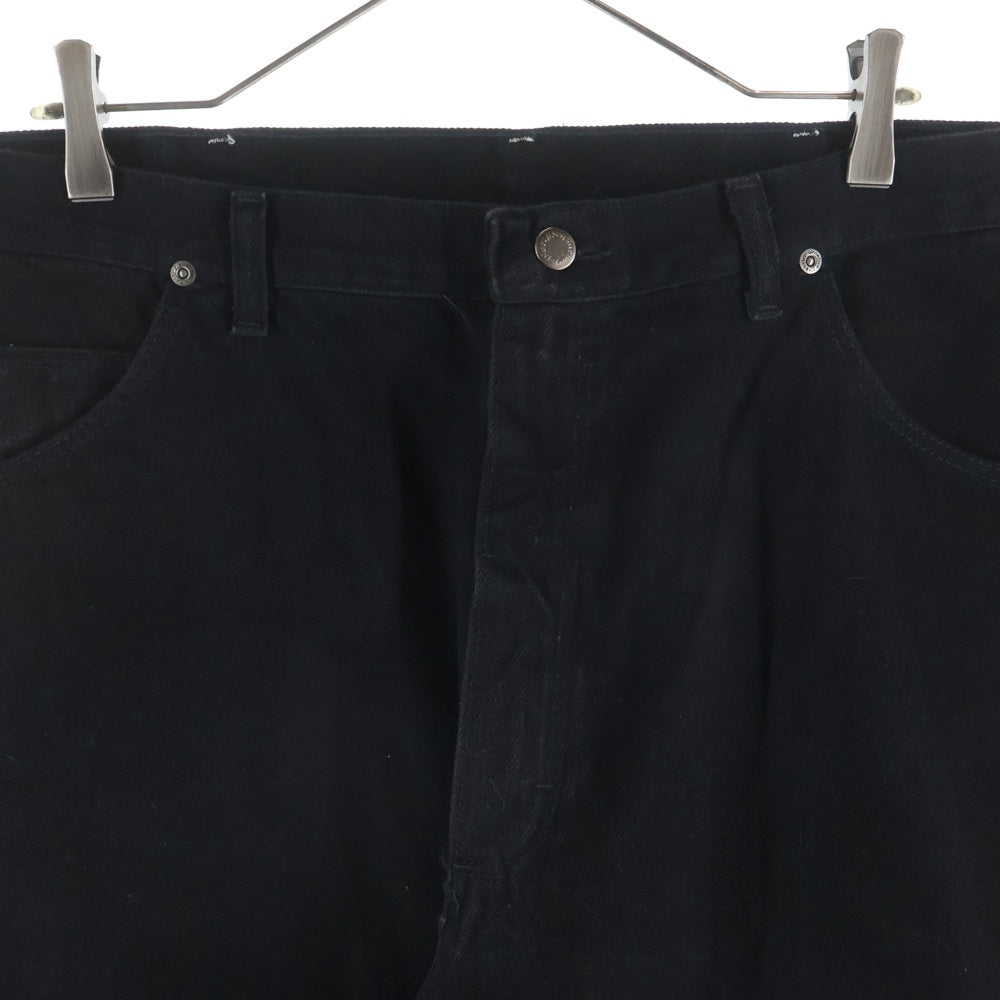 Wrangler(ラングラー) 90S VINTAGE DEADSTOCK REヴィンテージ デットストック ジップアップ ワイドデニムパンツ ブラック 97609CB