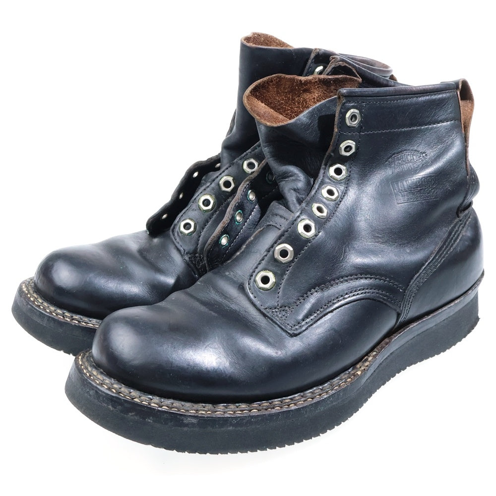 WHITE'S BOOTS(ホワイツブーツ) NORTH WEST ノースウエスト ヘキサゴンアイレット エイトホール レザーブーツ ブラック