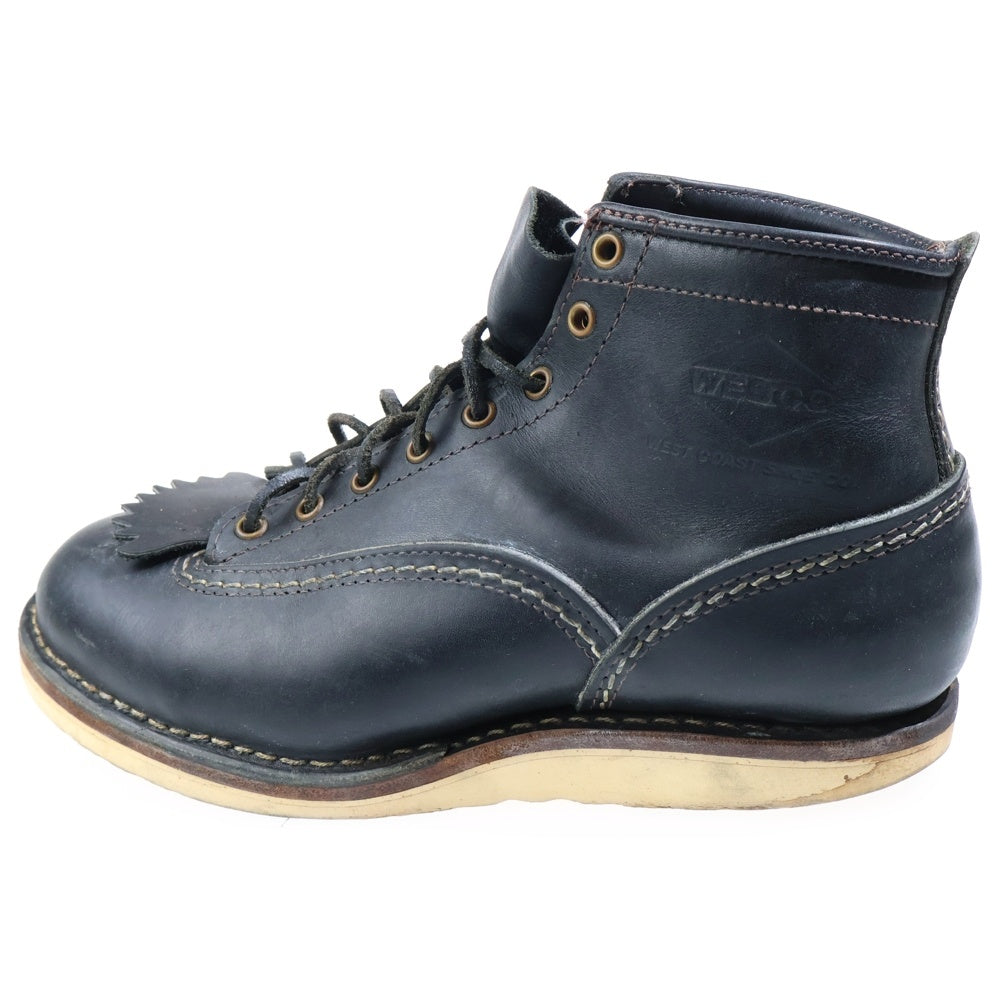 Wesco(ウエスコ) JOBMASTER ジョブマスター エイトホール レザーワークブーツ ブラック