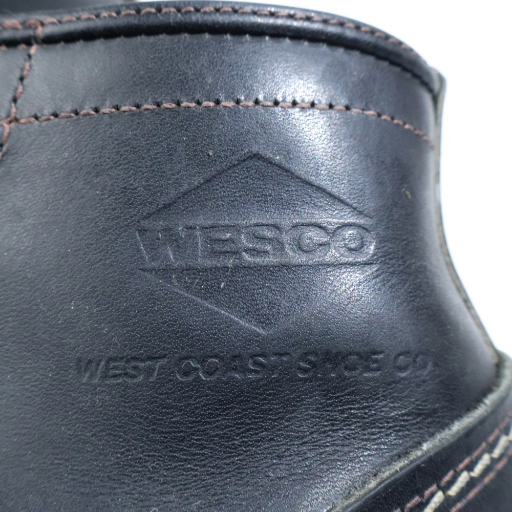 Wesco(ウエスコ) JOBMASTER ジョブマスター エイトホール レザーワークブーツ ブラック