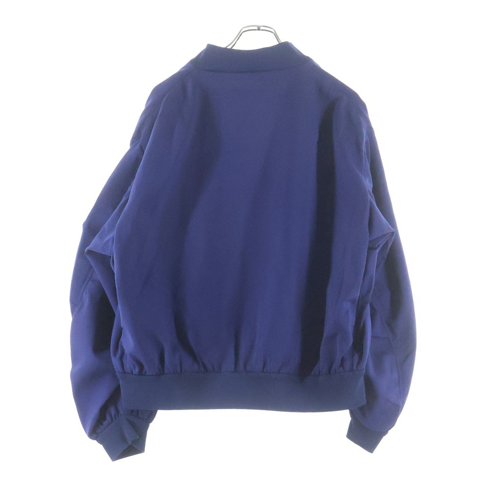 PRADA(プラダ) 21AW ボンディングボンバージャケット MA-1 ネイビー SGB928