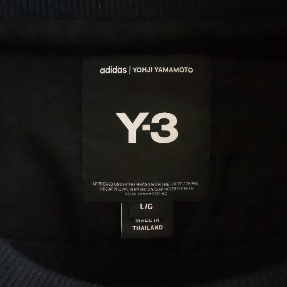 Y-3(ワイスリー) 25AW GRAPHIC CREW SWEAT グラフィッククルースウェット トレーナー ブラック JX4749