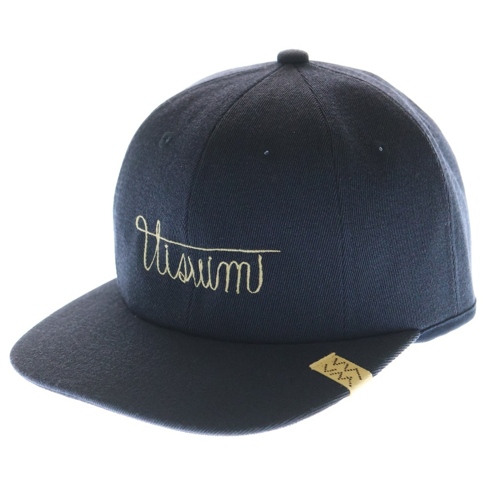 VISVIM(ヴィスヴィム) 25SS EXCELSIOR 2 CAP ロゴ刺繍キャップ ネイビー 0125103003012
