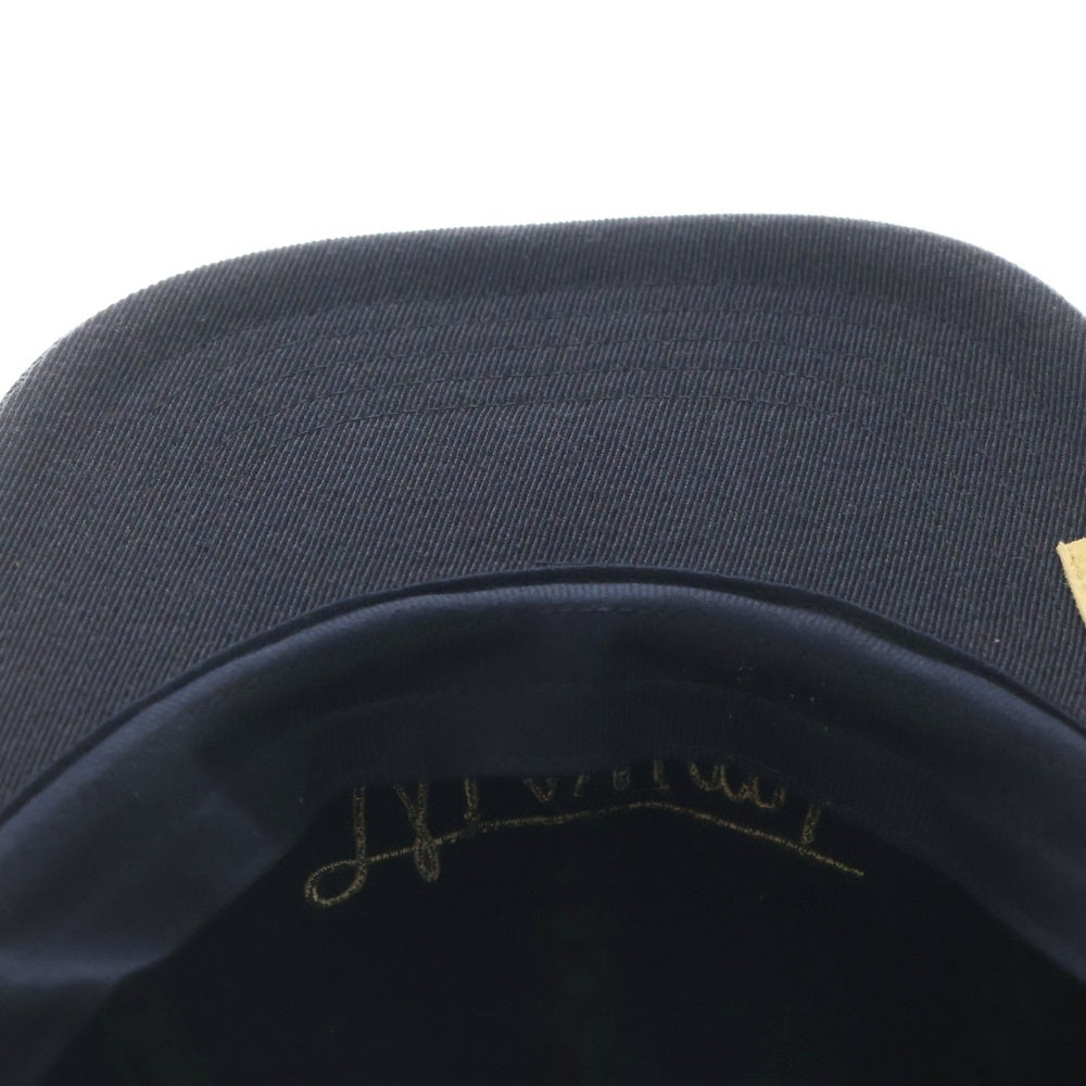 VISVIM(ヴィスヴィム) 25SS EXCELSIOR 2 CAP ロゴ刺繍キャップ ネイビー 0125103003012