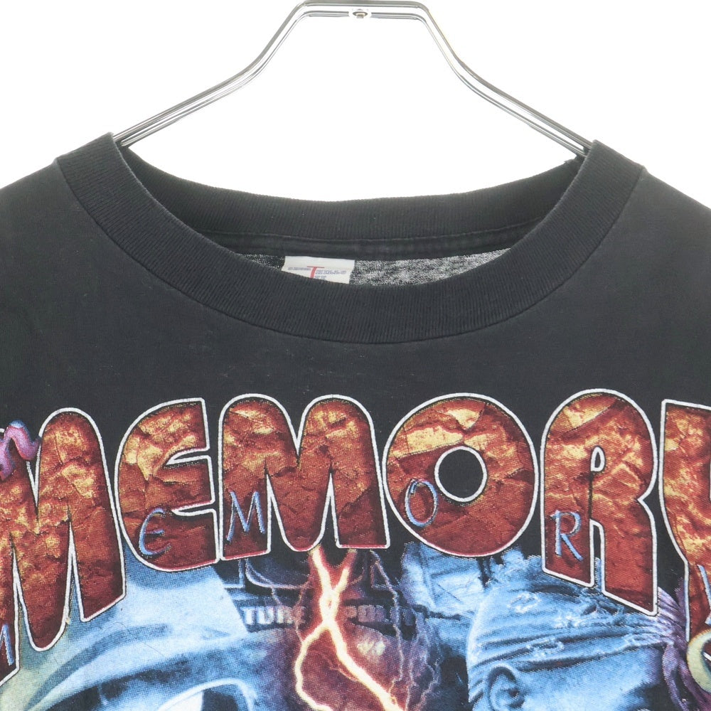 VINTAGE(ヴィンテージ) 90s TUPAC & THE NOTORIUS B.I.G MEMORY / PLEASE STOP THE VIOLENCE BOOTLEG トゥーパック ノートリアスビギー 両面プリントTシャツ ラップTシャツ ブラック