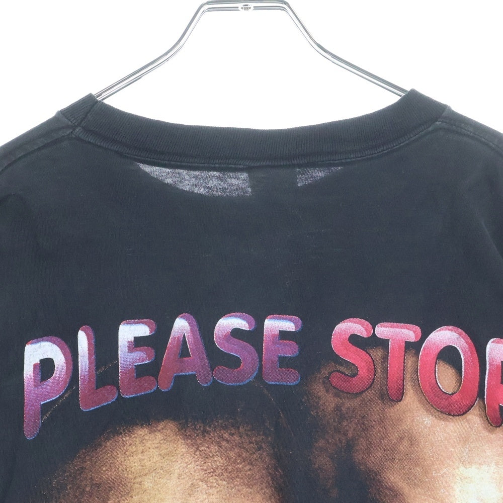 VINTAGE(ヴィンテージ) 90s TUPAC & THE NOTORIUS B.I.G MEMORY / PLEASE STOP THE VIOLENCE BOOTLEG トゥーパック ノートリアスビギー 両面プリントTシャツ ラップTシャツ ブラック