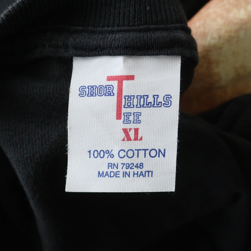 VINTAGE(ヴィンテージ) 90s TUPAC & THE NOTORIUS B.I.G MEMORY / PLEASE STOP THE VIOLENCE BOOTLEG トゥーパック ノートリアスビギー 両面プリントTシャツ ラップTシャツ ブラック