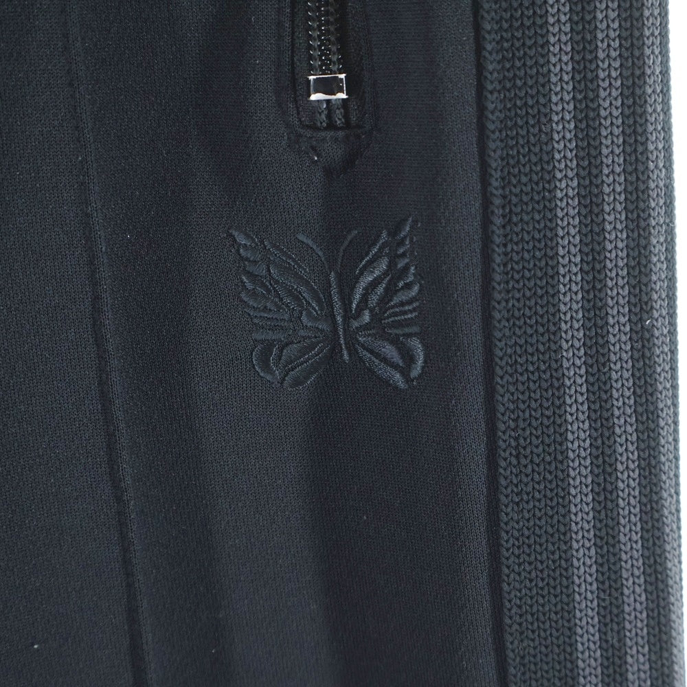 Needles ニードルス Track Pants サイドライン ドローストリング トラックパンツ ブラック J0364 Needles(ニードルス) Track Pants サイドライン ドローストリング