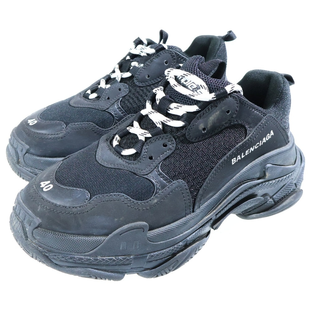 BALENCIAGA(バレンシアガ) TRIPLE S SNEAKER トリプルエス ダッド ローカットスニーカー ブラック 534162