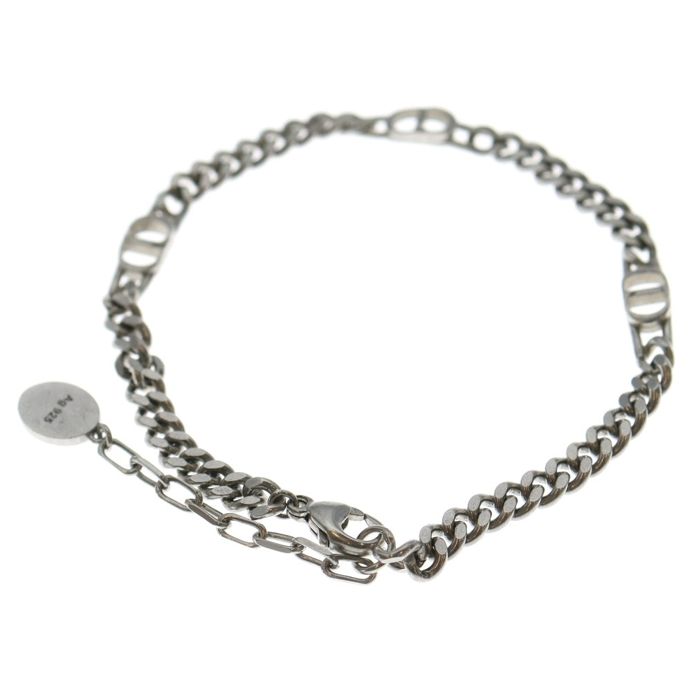 DIOR(ディオール) CD ICON チェーンリンク ブレスレット シルバー B1446HOMMT レディース
