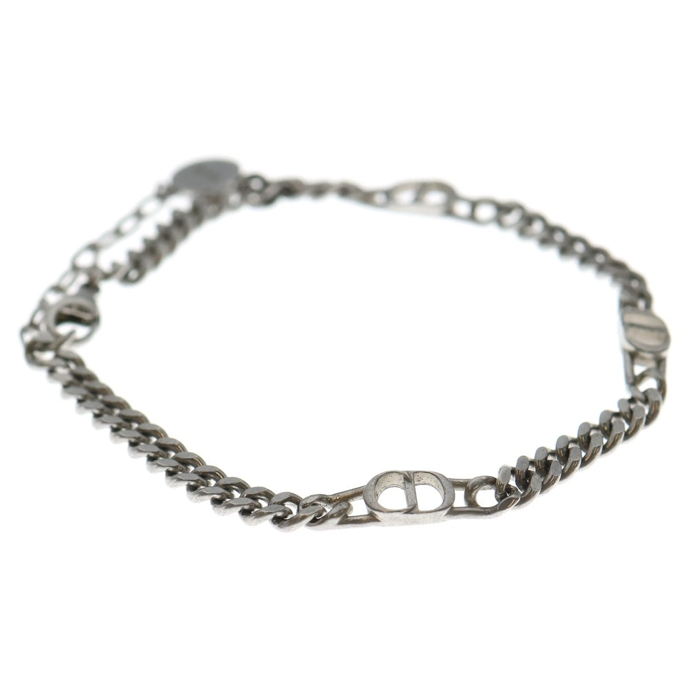 DIOR(ディオール) CD ICON チェーンリンク ブレスレット シルバー B1446HOMMT レディース