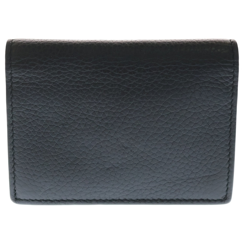 DIOR(ディオール) CD ICON レザー ロゴプレート カードケース ブラック 2ESCH136 レディース