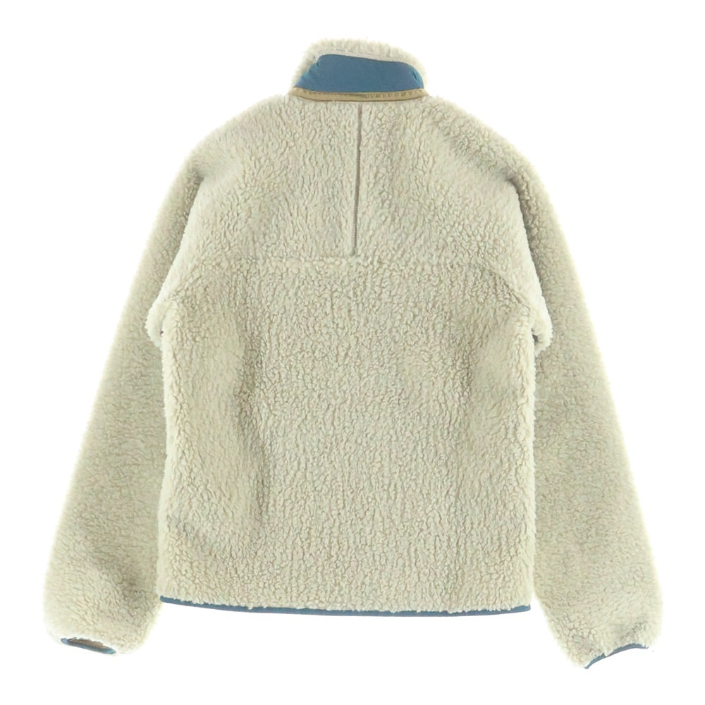 PATAGONIA(パタゴニア) 21AW CLASSIC RETRO-X PELICAN JACKET ポケットロゴ クラシック レトロ ペリカン ジップアップ フリース ジャケット ベージュ 23056