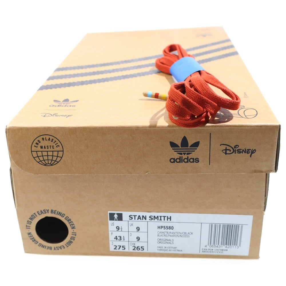 adidas(アディダス) PINOCCHIO STAN SMITH ピノキオ スタンスミス レザーローカットスニーカー ホワイト/ブラック US9.5/27.5cm HP5580