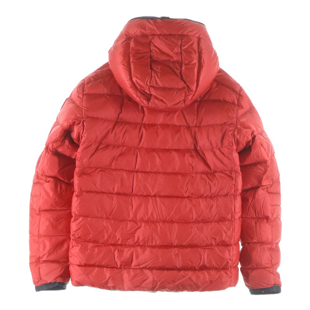 CANADA GOOSE(カナダグース) ×BATHING APE ×CONCEPTS CROFTON SHARK HOODIE コンセプツクロフトン シャーク フーディー ロゴパッチ リバーシブル ジップアップ ダウンジャケット 2227MBC