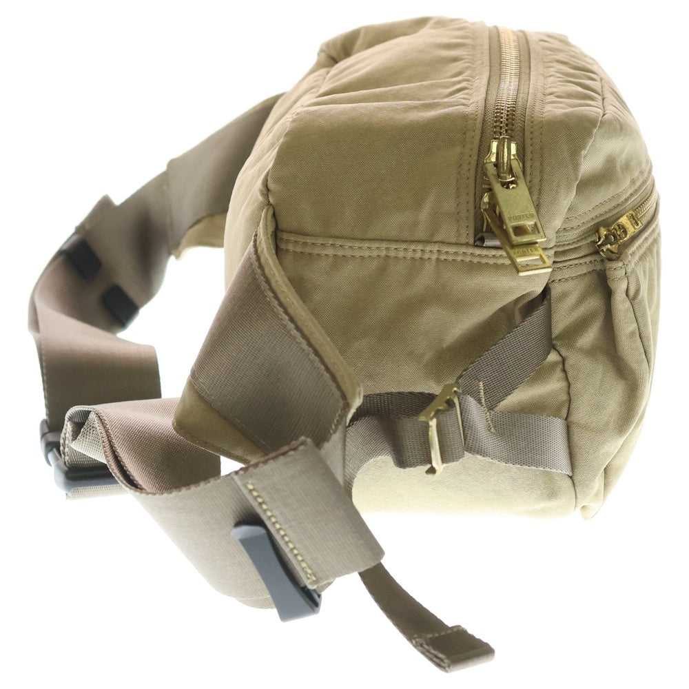 PORTER(ポーター) DRAFT ドラフト ナイロンクロス マルチポケット ショルダーバッグ ベージュ 656-05219