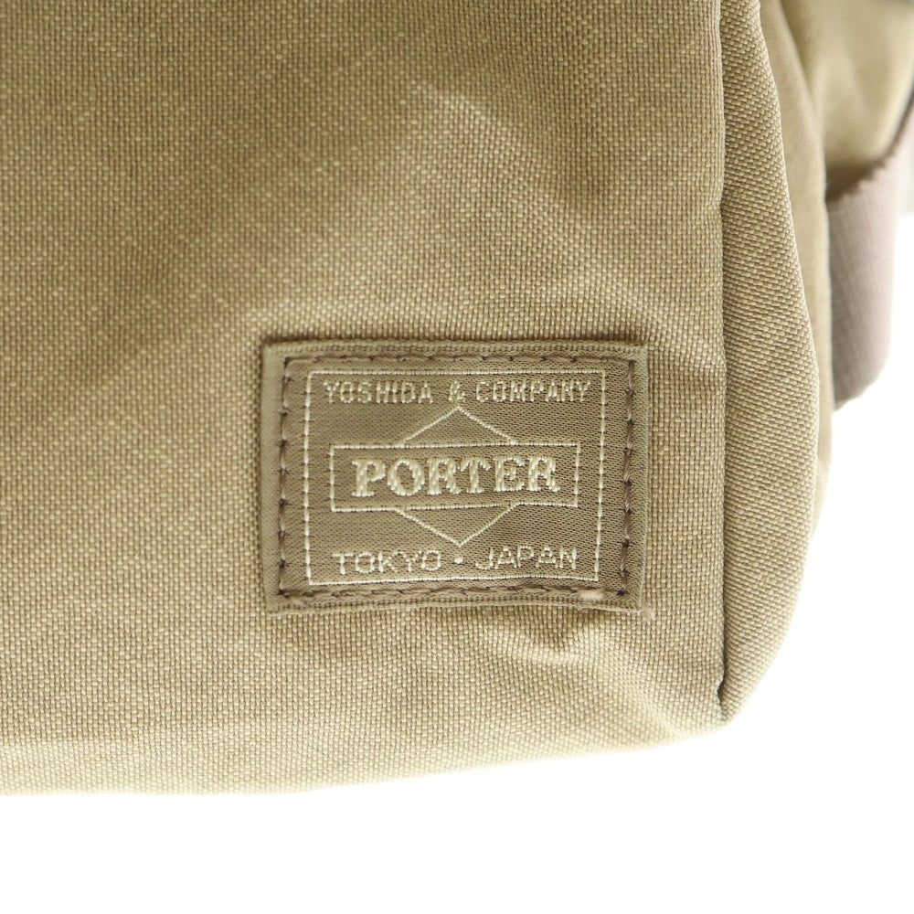 PORTER(ポーター) DRAFT ドラフト ナイロンクロス マルチポケット ショルダーバッグ ベージュ 656-05219