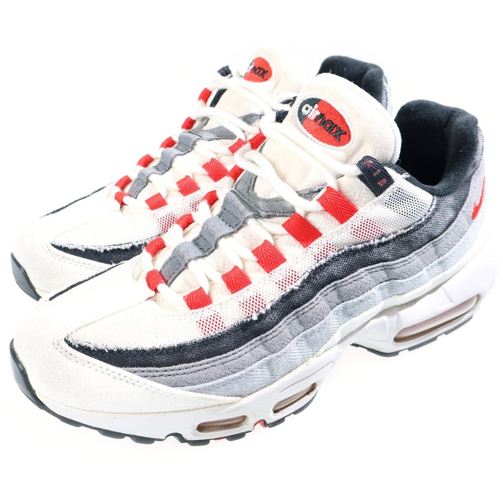 NIKE(ナイキ) AIR MAX 95 JAPAN エアマックス ジャパン ローカットスニーカー ホワイト/レッド US8.5/26.5cm DH9792-100