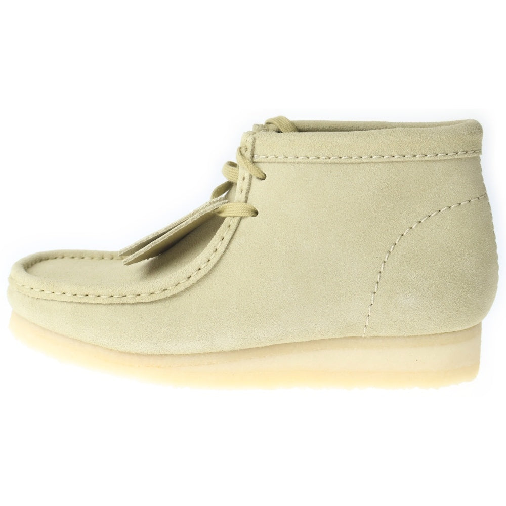 Clarks(クラークス) WALLABEE BOOT ワラビー メイプルスエード クレープソール ブーツ ベージュ 11825