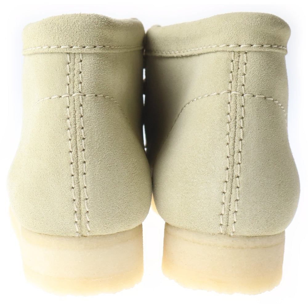 Clarks(クラークス) WALLABEE BOOT ワラビー メイプルスエード クレープソール ブーツ ベージュ 11825