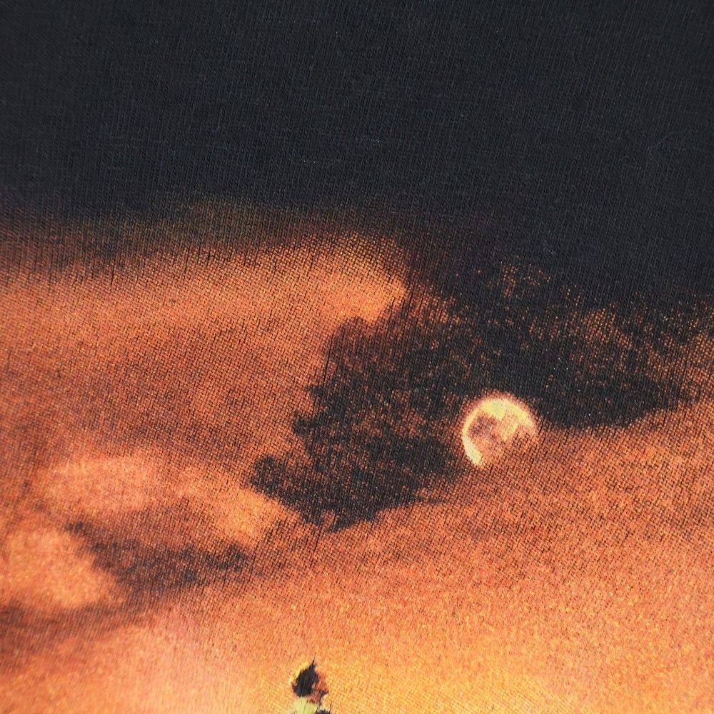 VINTAGE(ヴィンテージ) VINTAGE 90S OCTOBER SKY ヴィンテージ 遠い空の向こうに フロントプリント クルーネック カットソー 半袖Tシャツ ブラック