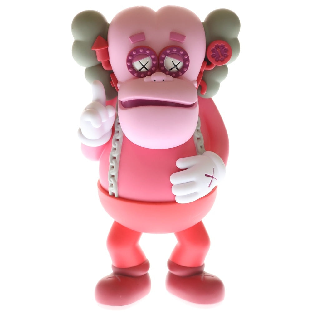 MEDICOM TOY(メディコムトイ) ×KAWS FRANKEN BERRY カウズ フランケンベリー フィギュア ビニールトイ ソフビ ピンク