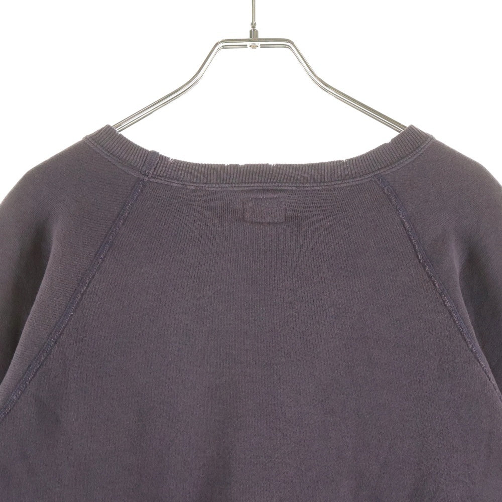 FULLCOUNT(フルカウント) 25AW FADING RAGLAN SLEEVE SWEATSHIRT フェード加工 ラグランスリーブ クルーネックスウェットトレーナー パープル 3769-1