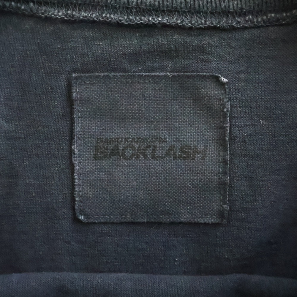 ISAMU KATAYAMA BACKLASH(イサムカタヤマバックラッシュ) L/S TEE 製品染め ロングスリーブカットソー 長袖Tシャツ グレー 2065-02
