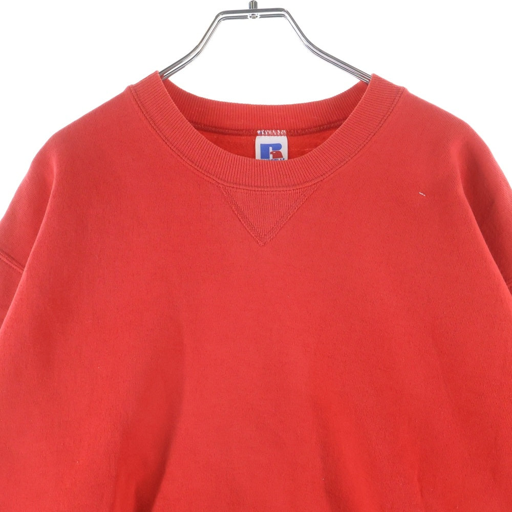 RUSSELL ATHLETIC(ラッセルアスレチック) USA製 Vガゼット 無地 クルー