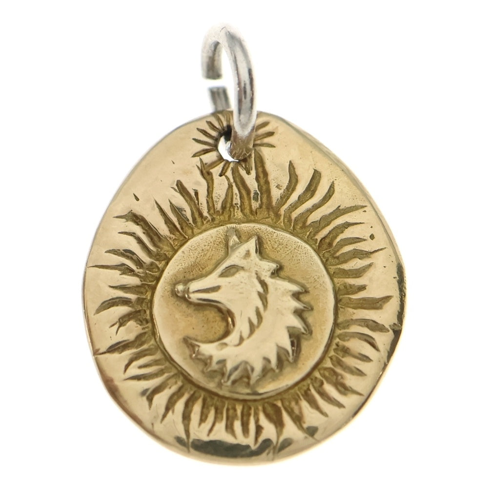 TADY & KING(タディアンドキング) K18 ウルフ金メタルM ペンダント ネックレストップ ゴールド