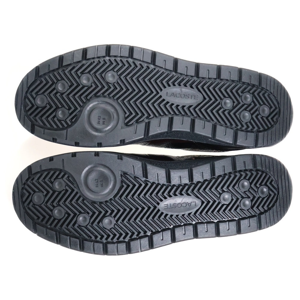 LACOSTE(ラコステ) UMPIRE 125 3 CMA アンパイア レザーローカットスニーカー ブラウン US9/26.5cm 49CMA0001