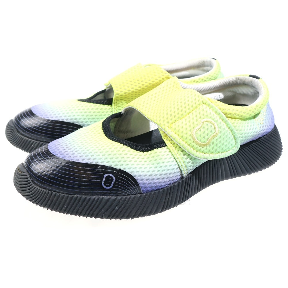 NO BRAND(ノーブランド) OUTLAND アウトランド RECOVERY SHOES SHORE GRADATION リカバリーシューズ ショアーグラデーション サンダル イエロー