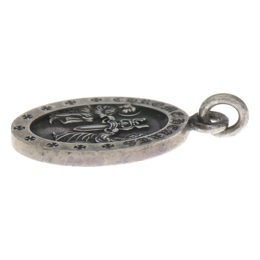 CHROME HEARTS(クロムハーツ) ANGEL MEDAL OVAL オーバルエンジェルメダル ペンダントトップ シルバー BCA207