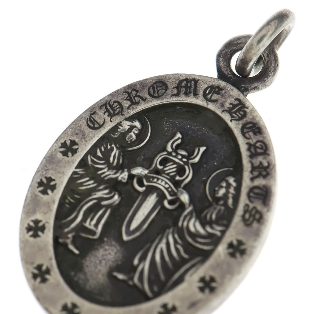 CHROME HEARTS(クロムハーツ) ANGEL MEDAL OVAL オーバルエンジェルメダル ペンダントトップ シルバー BCA207