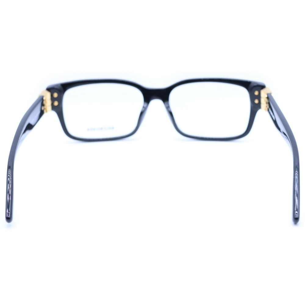 BALENCIAGA(バレンシアガ) ロゴヒンジ ウェリントン サングラス アイウェア ブラック/ゴールド 54□16-140 BB0105O