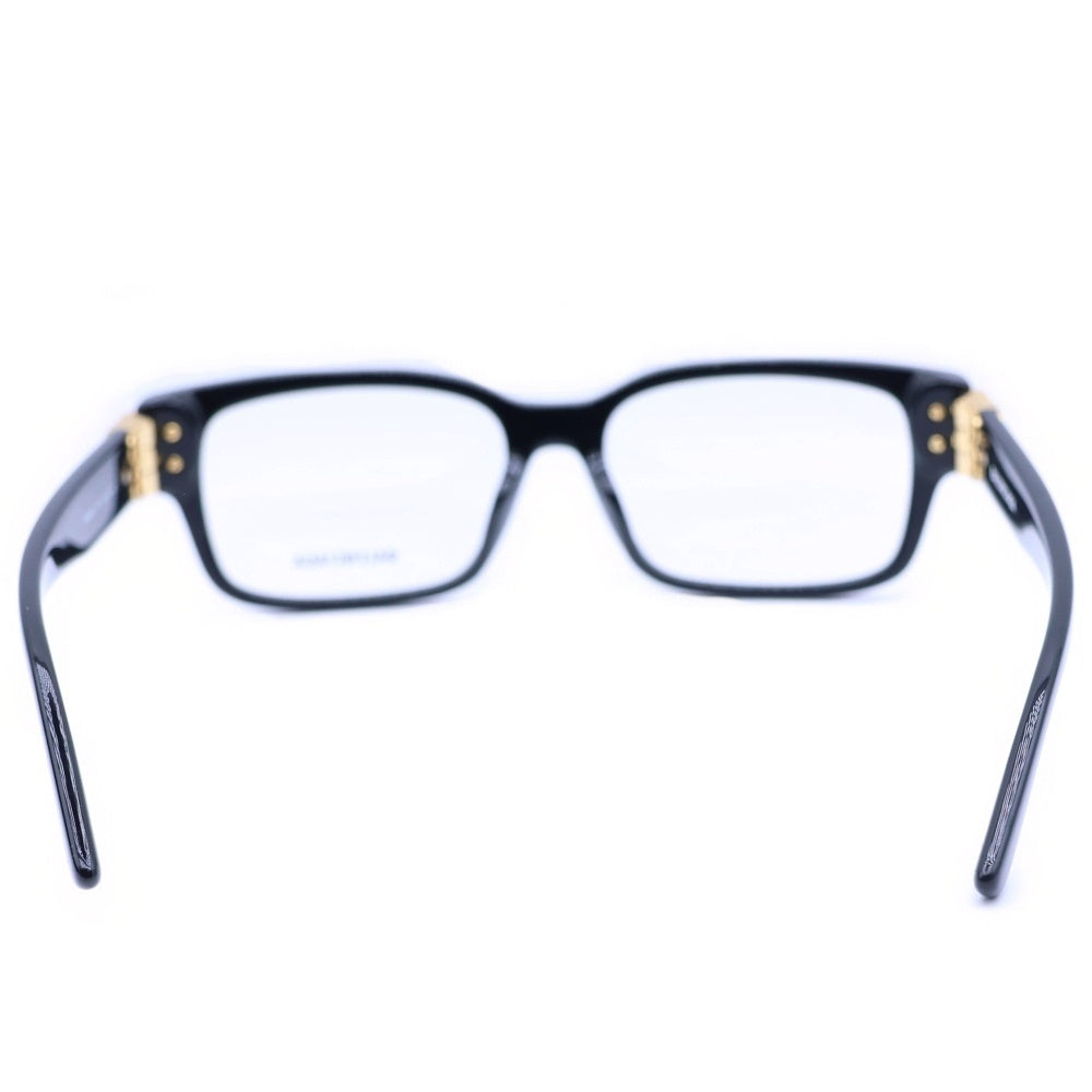 BALENCIAGA(バレンシアガ) ロゴヒンジ ウェリントン サングラス アイウェア ブラック/ゴールド 54□16-140 BB0105O