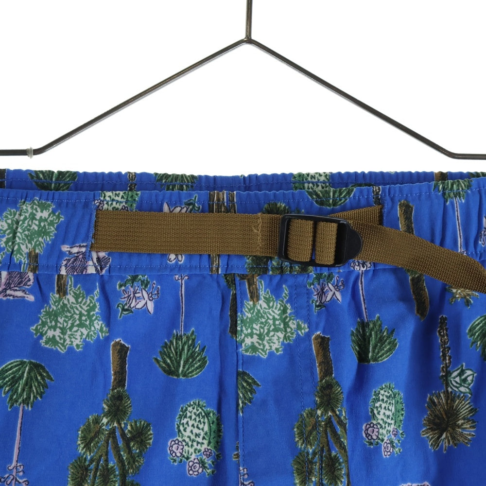 THE NORTH FACE(ザノースフェイス) 総柄 イージーハーフパンツ ショーツ ブルー NF0A55V8