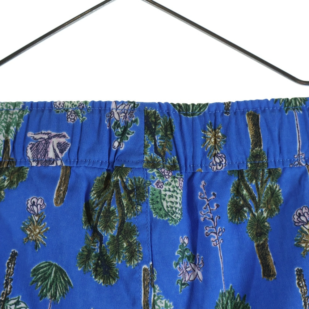 THE NORTH FACE(ザノースフェイス) 総柄 イージーハーフパンツ ショーツ ブルー NF0A55V8