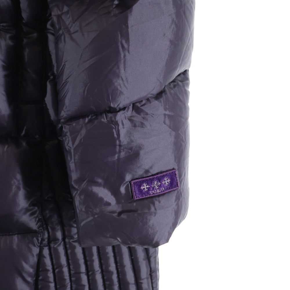 TATRAS(タトラス) ファーフーデッド ジップアップダウンジャケット レディース パープル LTA-4179-LSH